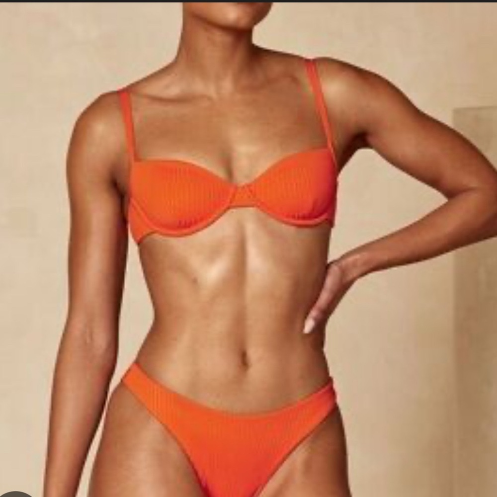 Monday Swimwear Orange Bikini - Size M